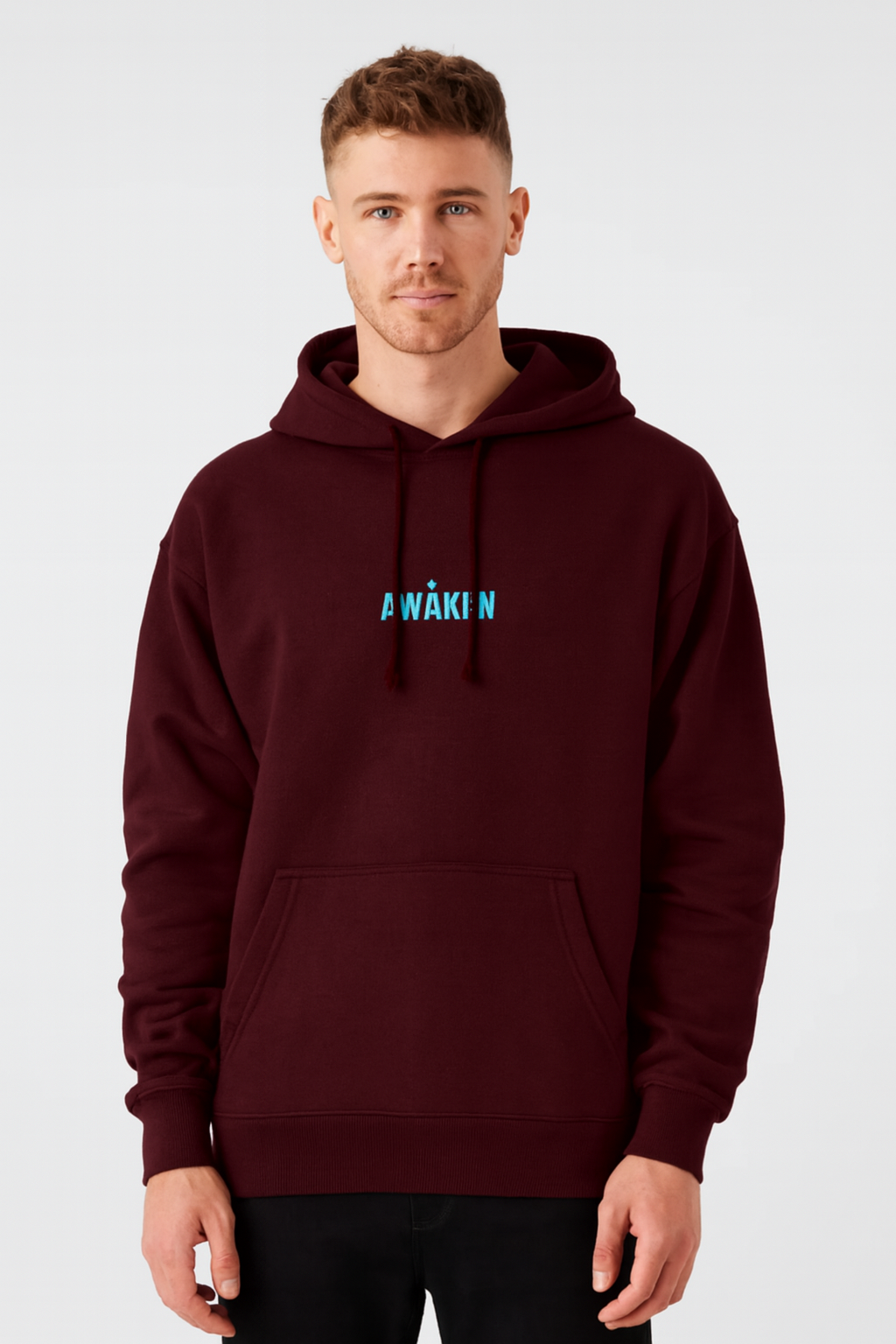 Unisex Oversized Hoodie-Glow in Dark