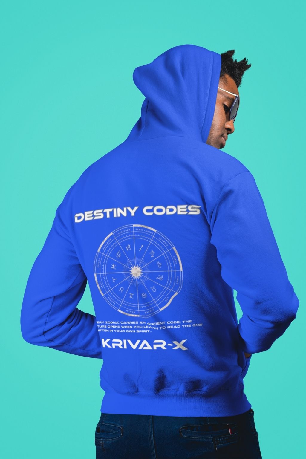 zodiac graphic hoodie back print destiny codes